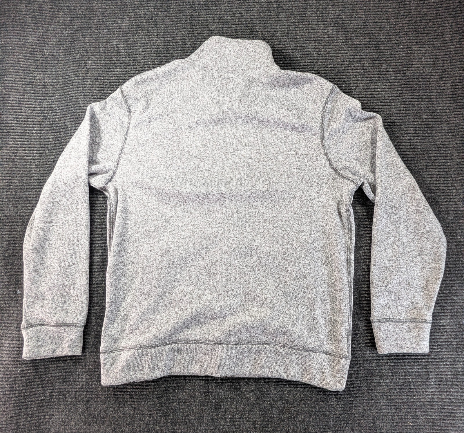 Sonoma Goods for Life Jacket Mens Large Gray Long Sleeve Mock Neck Full Zip