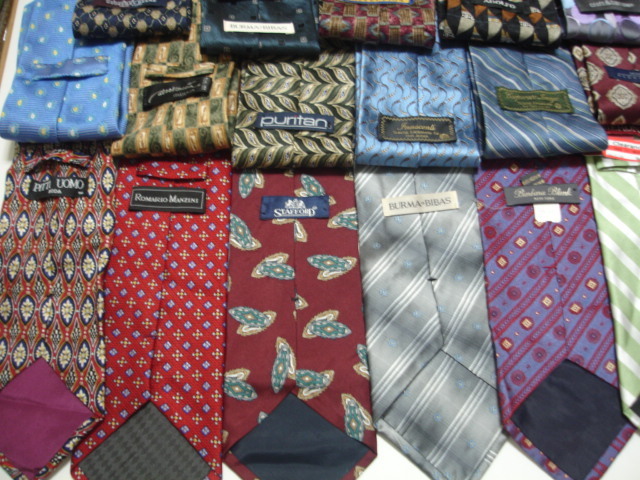 25+ Men’s DESIGNER Wholesale Silk Neck Ties Neckties Lot of Stripe Paisley Craft