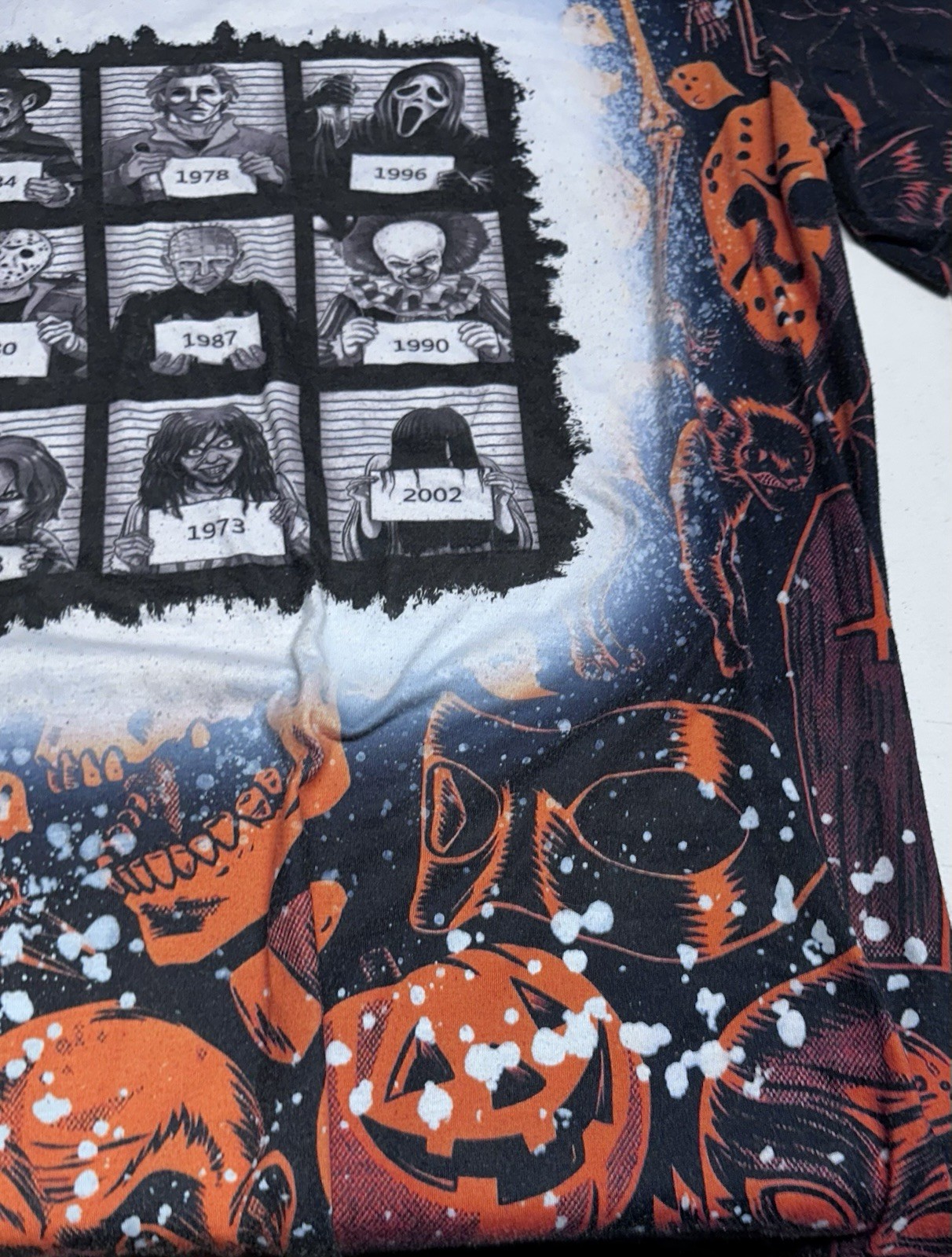 Vintage Halloween Horror Squad T-Shirt Movie Characters, Freddy, Jason, & More!