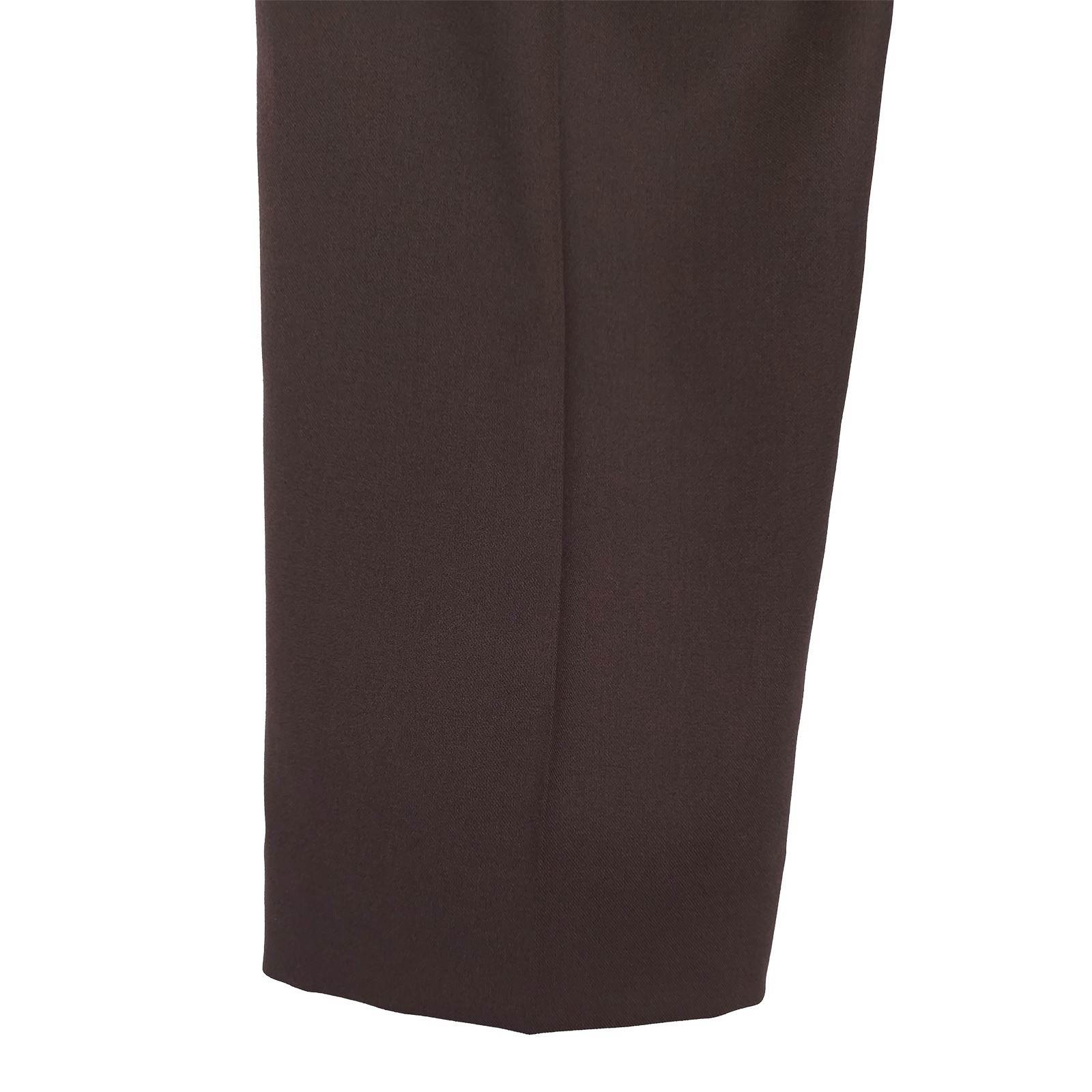 Nautica Mens Modern Fit 2 Piece Suit 38R 32W Brown Solid Stretch NWT