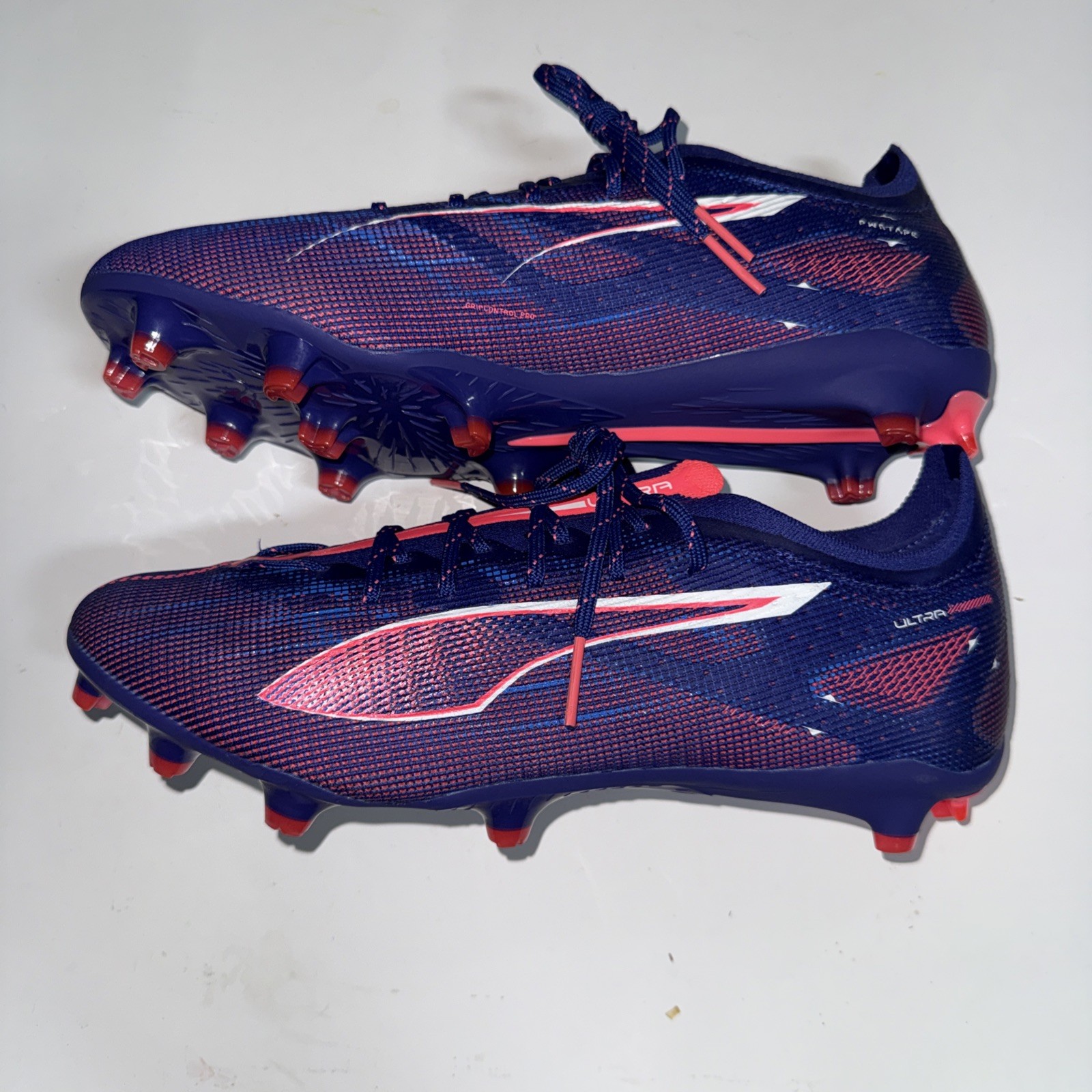 PUMA Ultra 5 Pro Firm GroundArtificial Ground Soccer Cleats Mens Blue Sneakers A