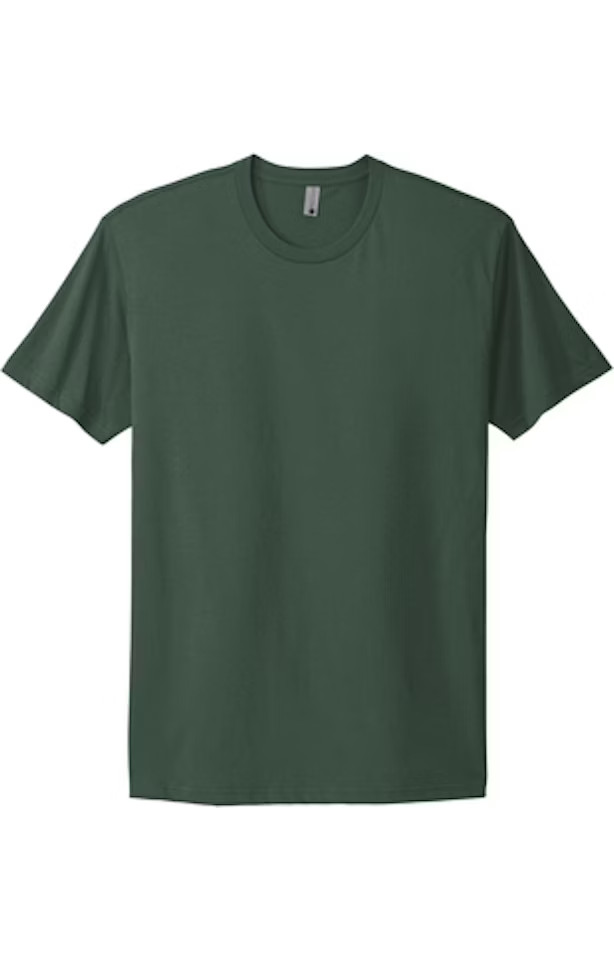 Next Level Apperal 3600 Unisex Crew Neck Royal Pine Green Cotton T-Shirt Size XL