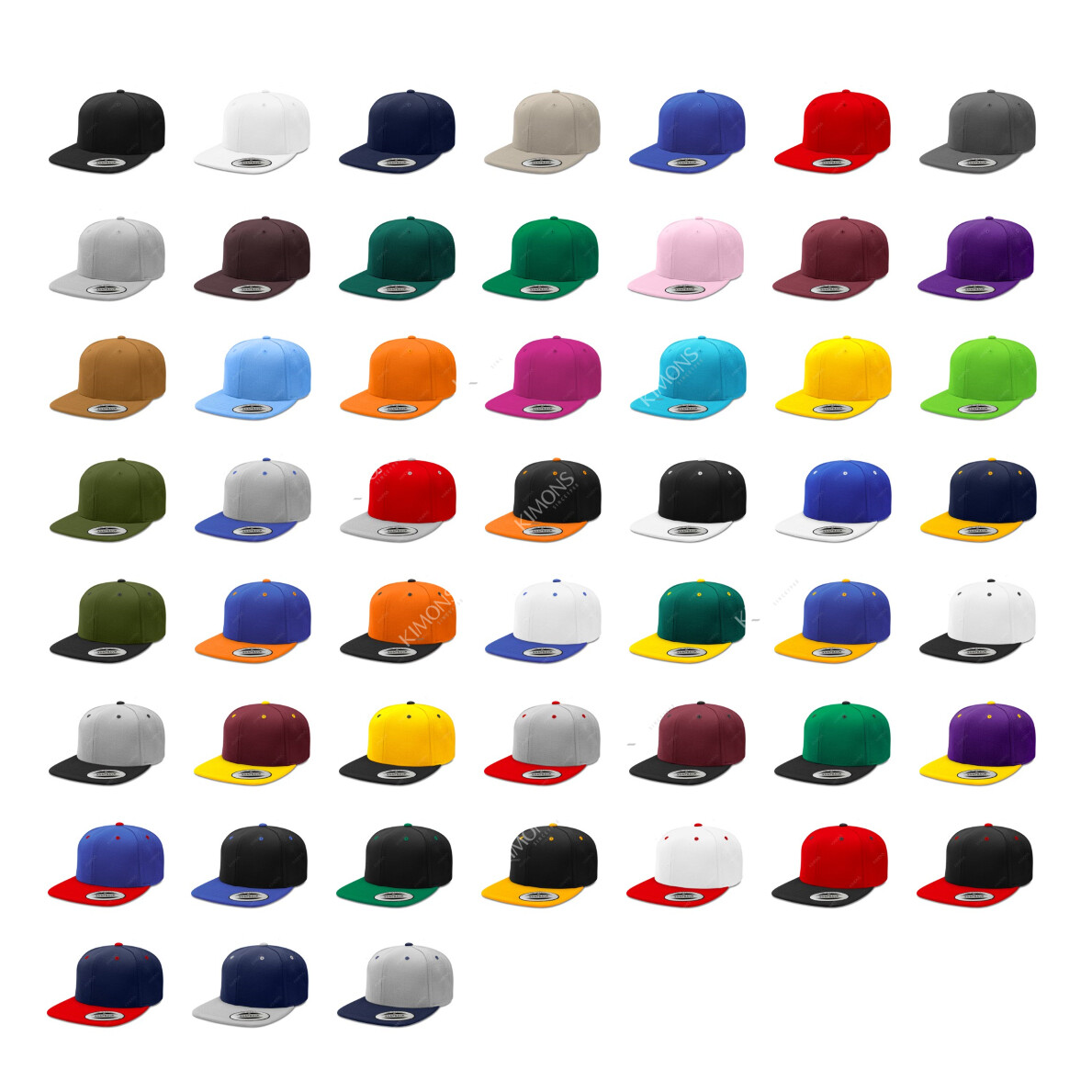 Snapback Hat Blank Flat Baseball Cap Trucker Plain Men Hip Hop Army Mesh CS