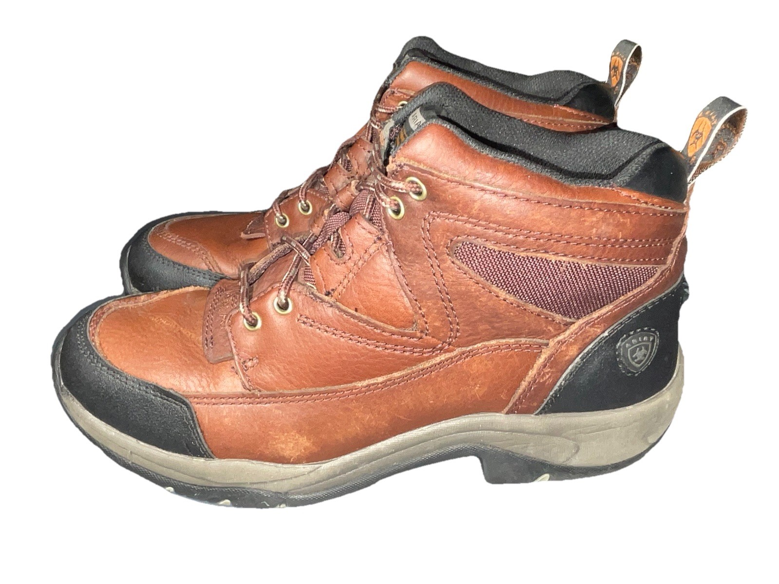 Ariat 10004138 (70063) ATS Womens Terrain Hiking Endurance Brown Boots Sz 10 B
