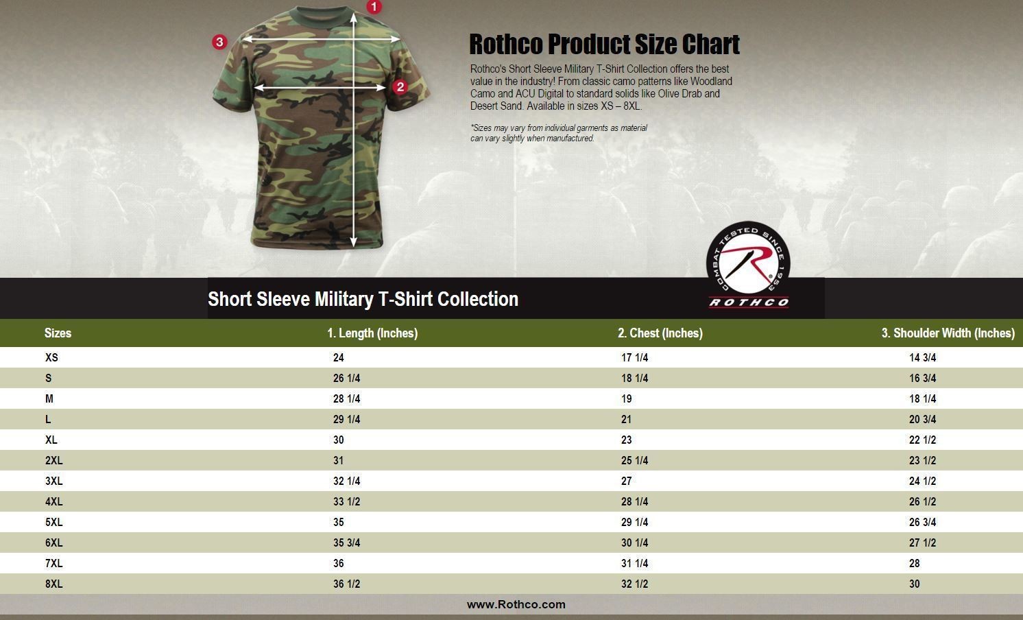 Rothco Quick Dry Moisture Wicking Polyester T-Shirt (Choose Sizes)