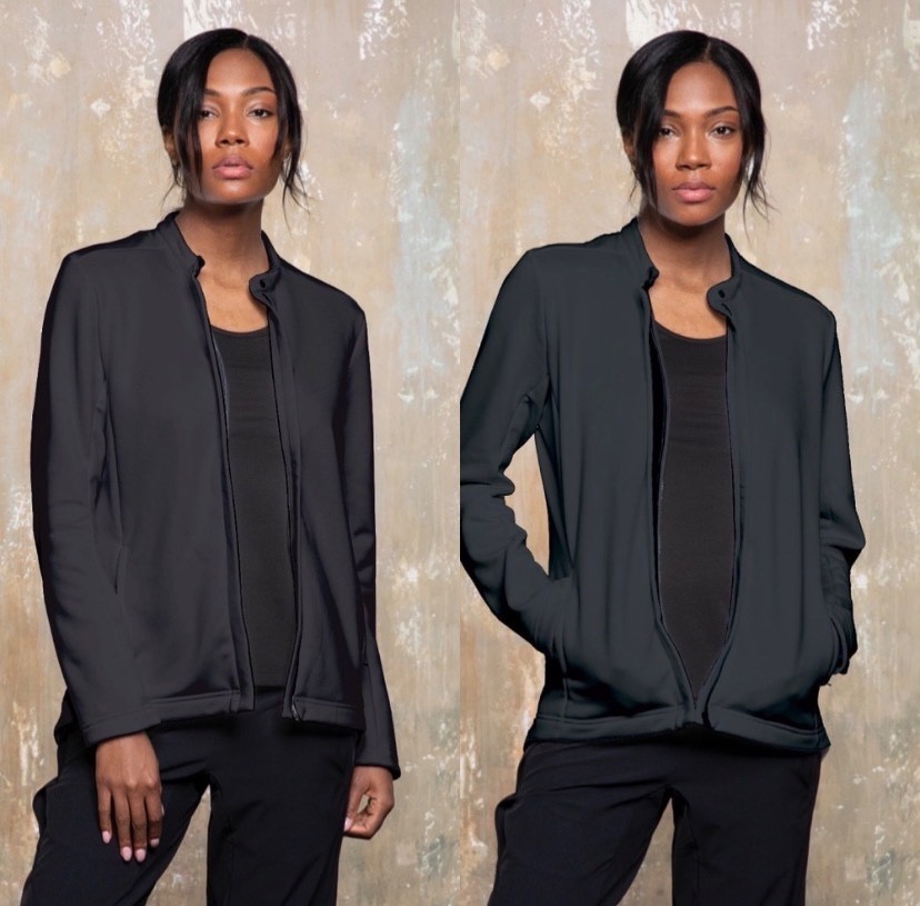 Paskho Women’s Chakra Long Haul Travel Jacket in Black M