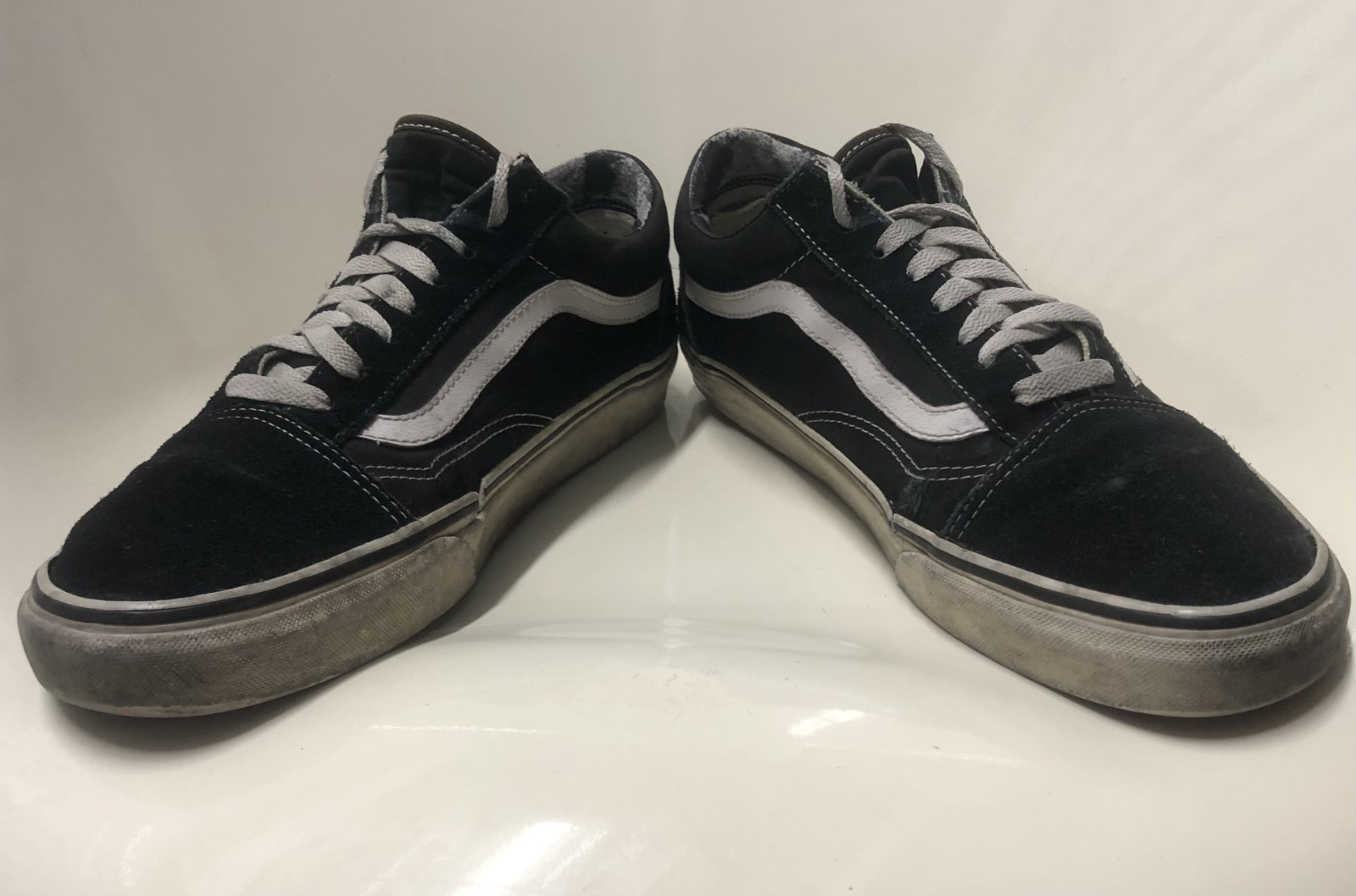 2017 VANS OLD SKOOL BLACK WHITE RED SUEDE CANVAS VN000D3HY28 Sneaker Men’s US 11