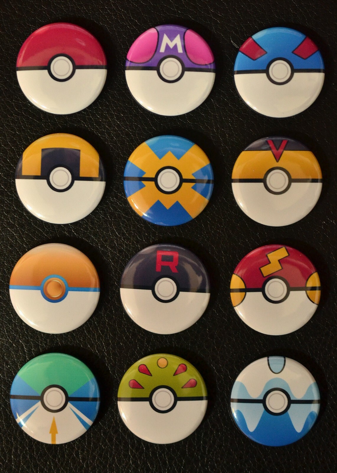 Pokemon Button Zipper Pulls – Choose From 12 Designs