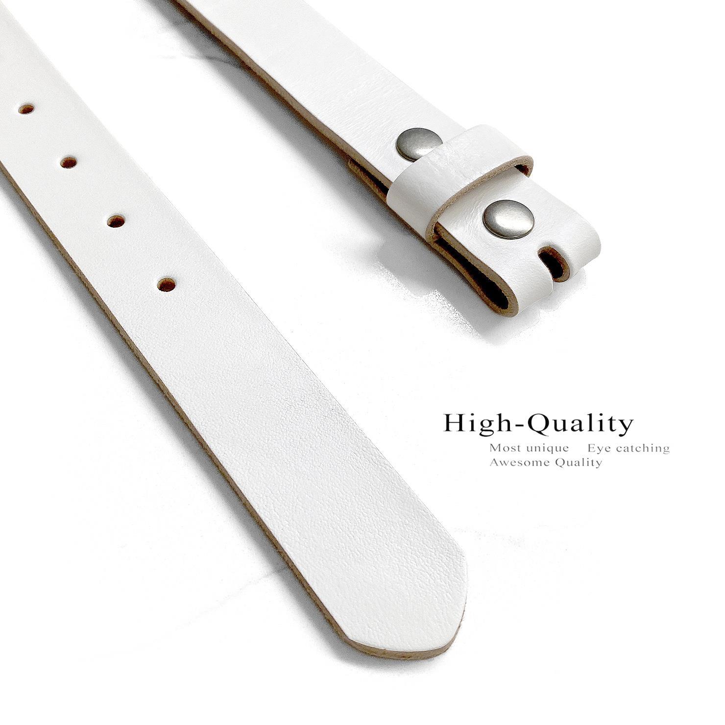 BS100 Genuine Full Grain One Piece Leather 1-1/8″(30mm) Wide Dress Belt Strap