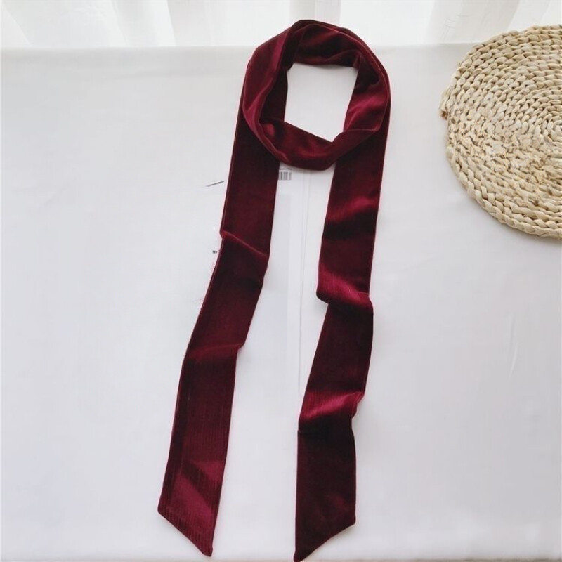 Lady Velvet Waist Belt Sash Strap Dress Coat Waistband Classic Hair Tie Ribbon