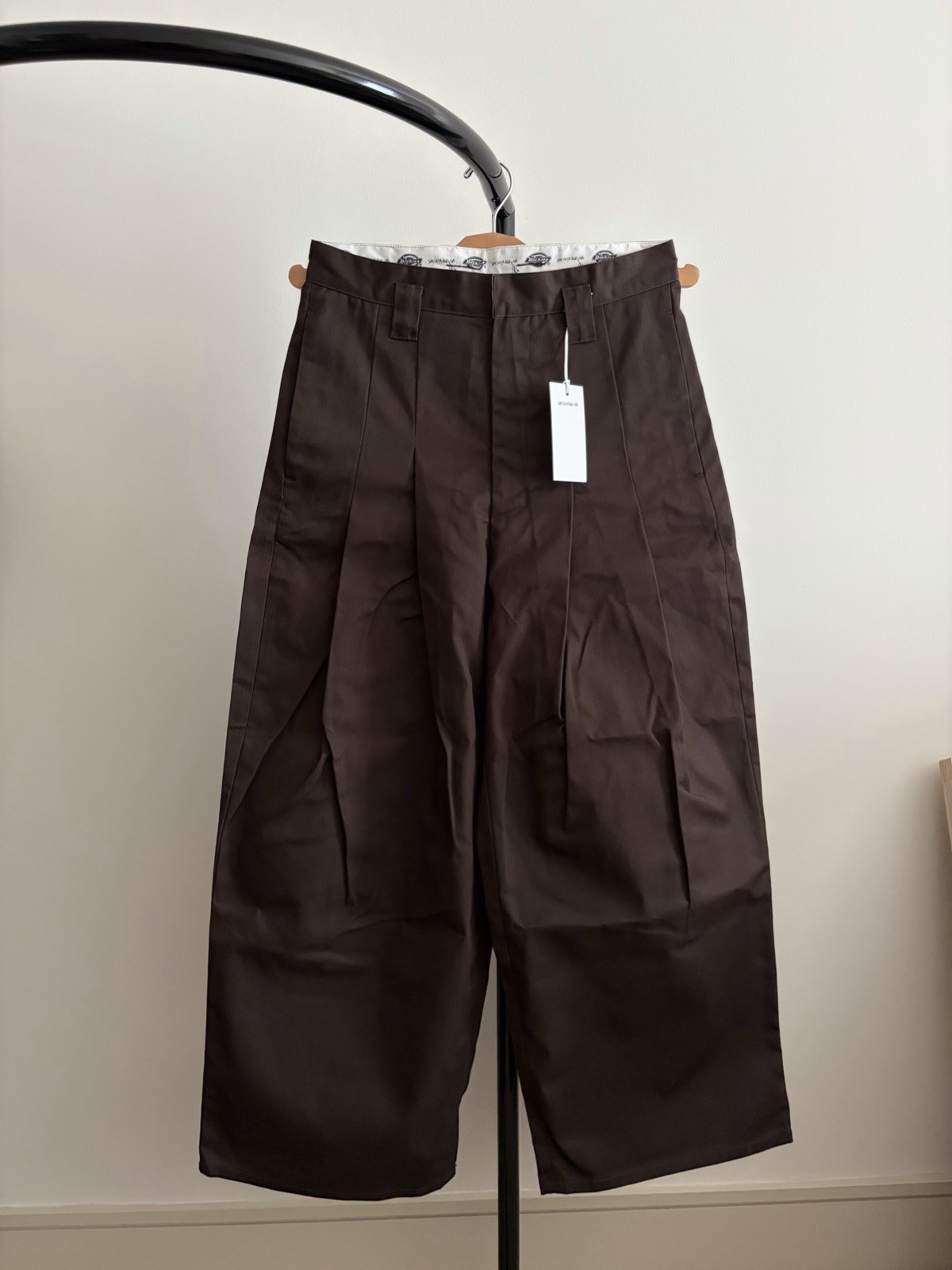 Shinya Kozuka BAGGY with Dickies BROWN; Size S – ***FITS 32 Waist