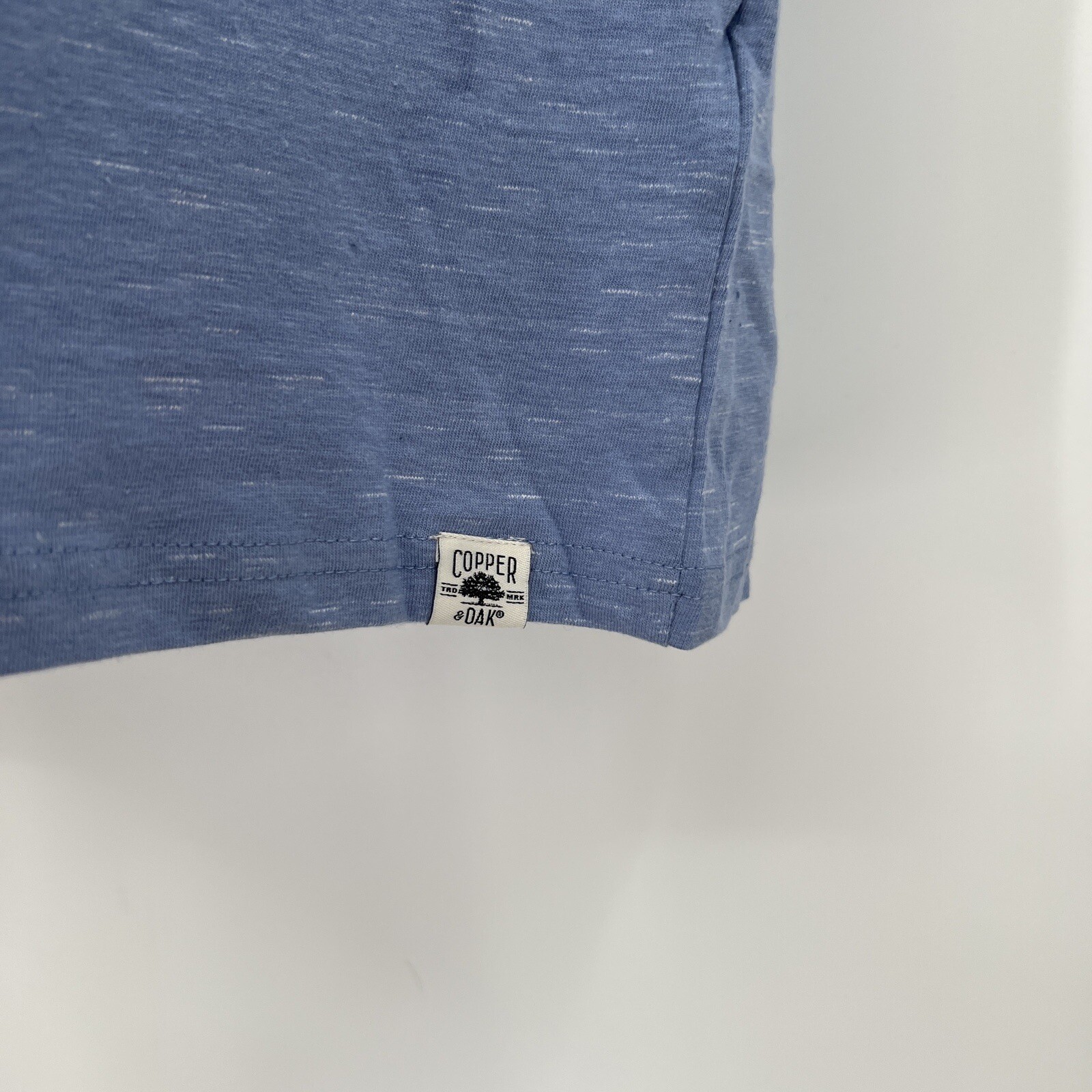 Copper and Oak Men’s Tee Short Sleeve T-Shirt sz L Large River Blue NWT