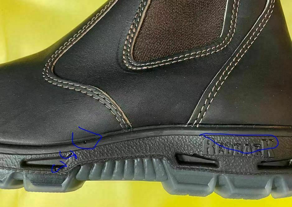 Redback Easy Escape Oil Kip Soft Toe Work Boots UBBK Box Damaged Price Down