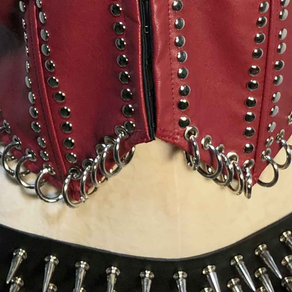 Goth Tops Emo Clothing Grunge Gothic Tank Punk Rock Clothes Spiked Y2K