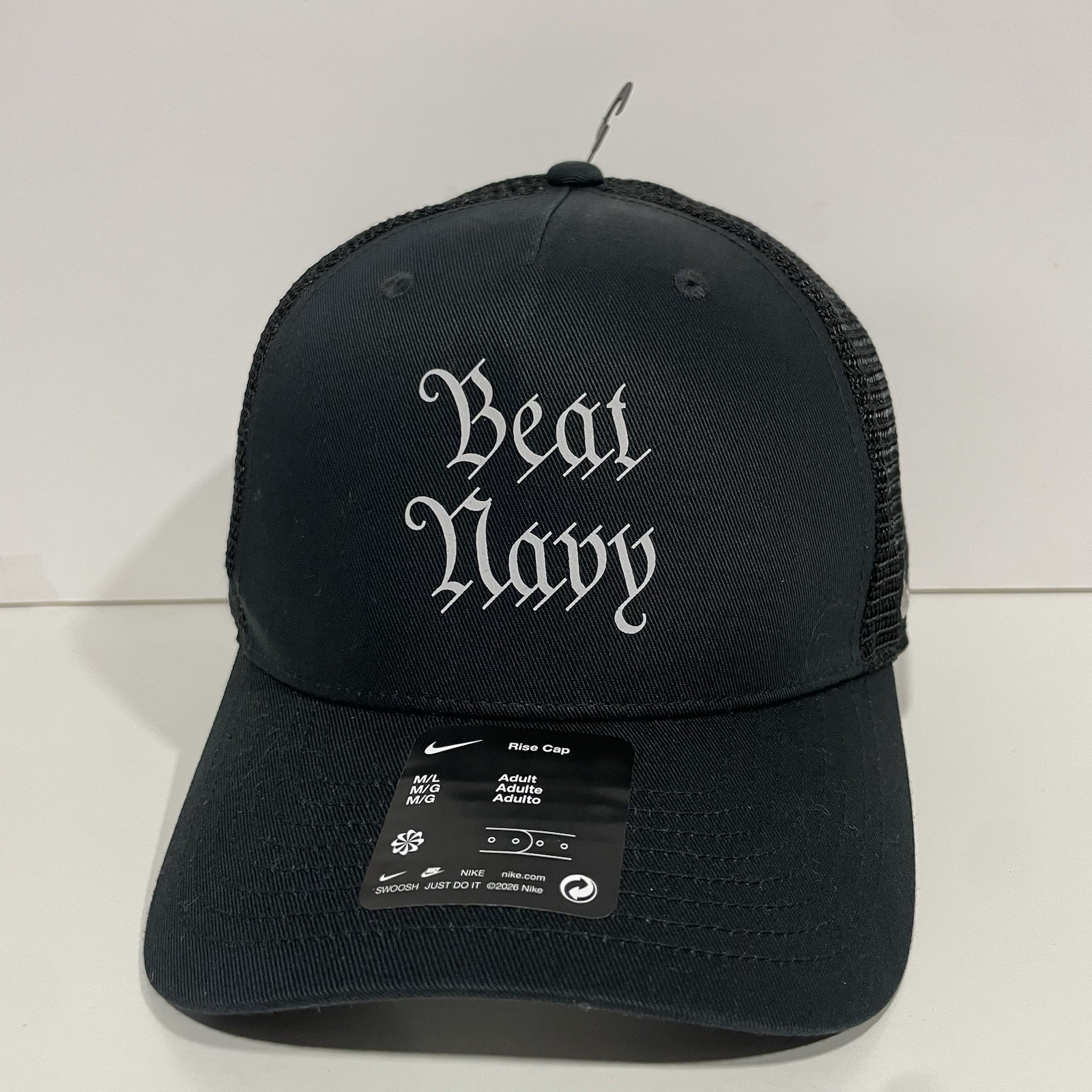 Army Rivalry Collection Beat Navy Nike Rise Hat Cap College Trucker Adjustable