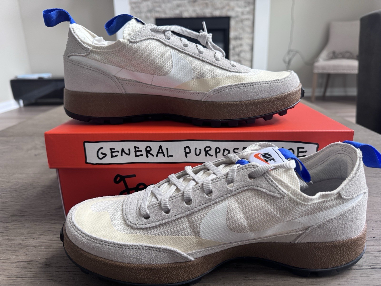 New NikeCraft General Purpose Shoe Tom Sachs Low Studio DA6672-200 Mens Size 10