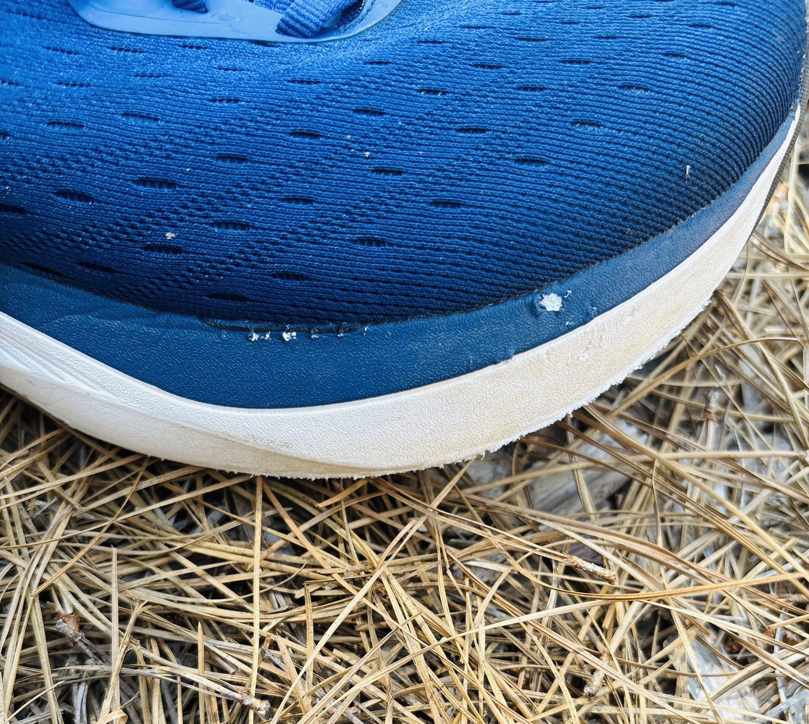 Topo Athletic Atmos Men’s Size 11 ‘Navy/White’ Running Shoes 5MM Drop