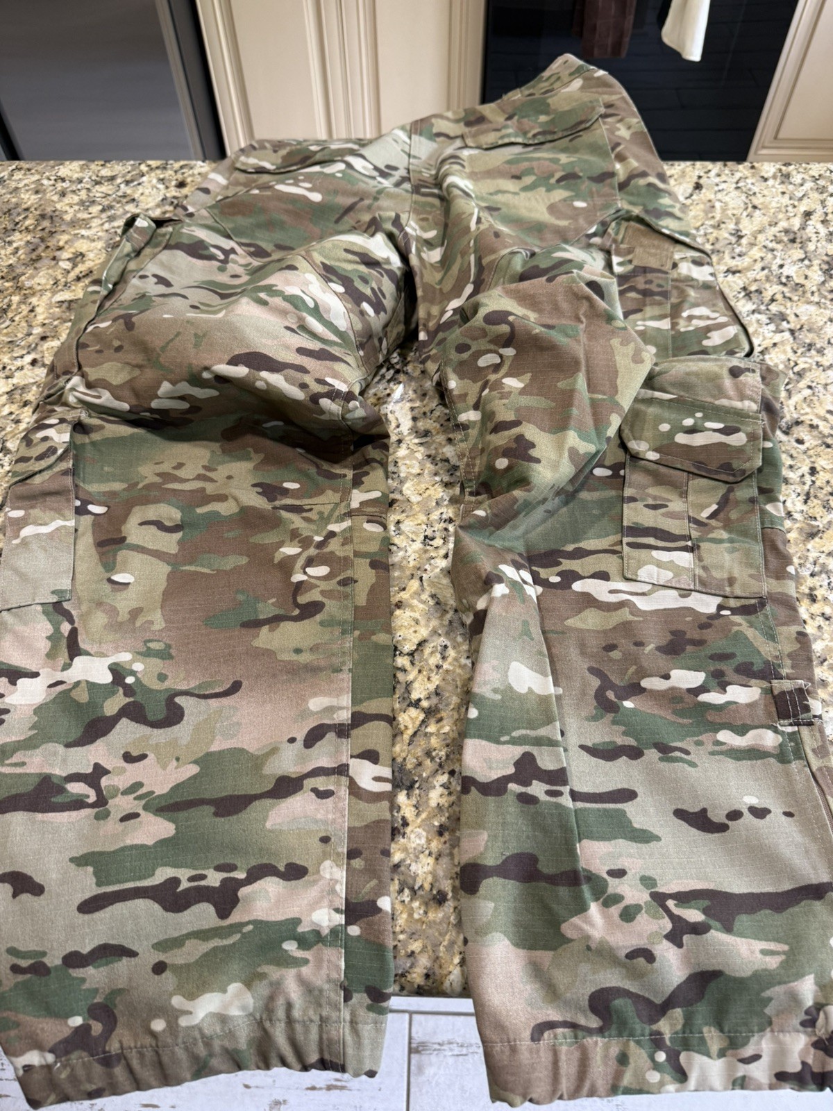 TRU-SPEC Tactical Cargo Pants Mens XL Regular Multicam Camo Military Ripstop