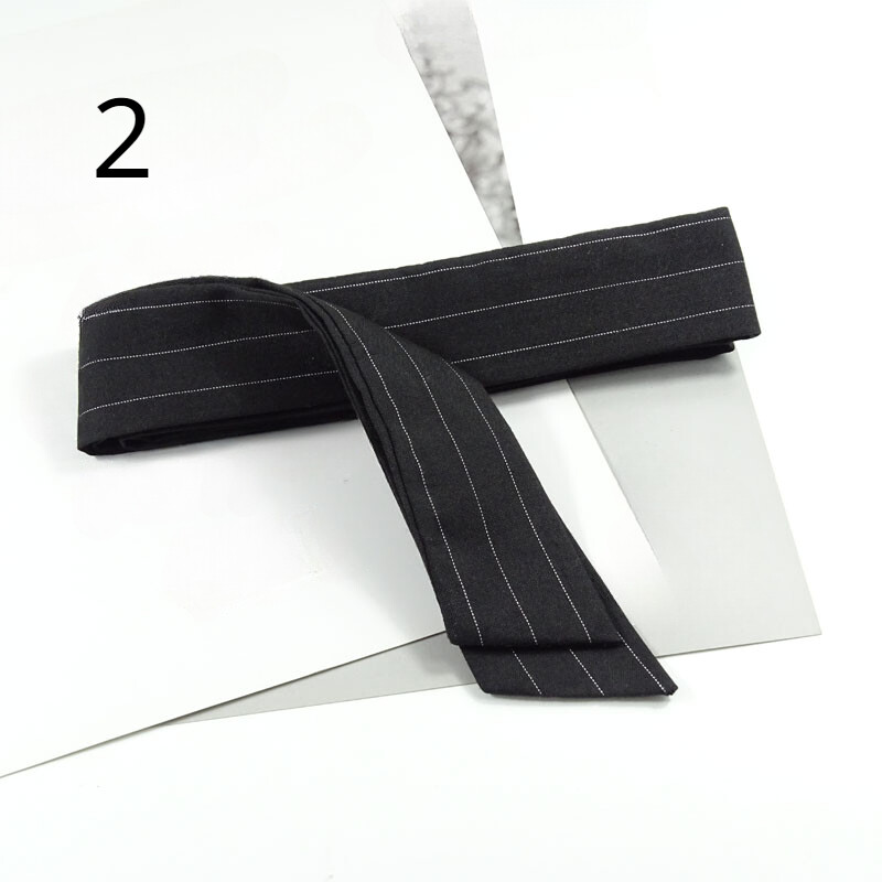 Suit Fabric Waist Belt Sash Scarf Self Tie Lace Up Ribbon Waistband Casual