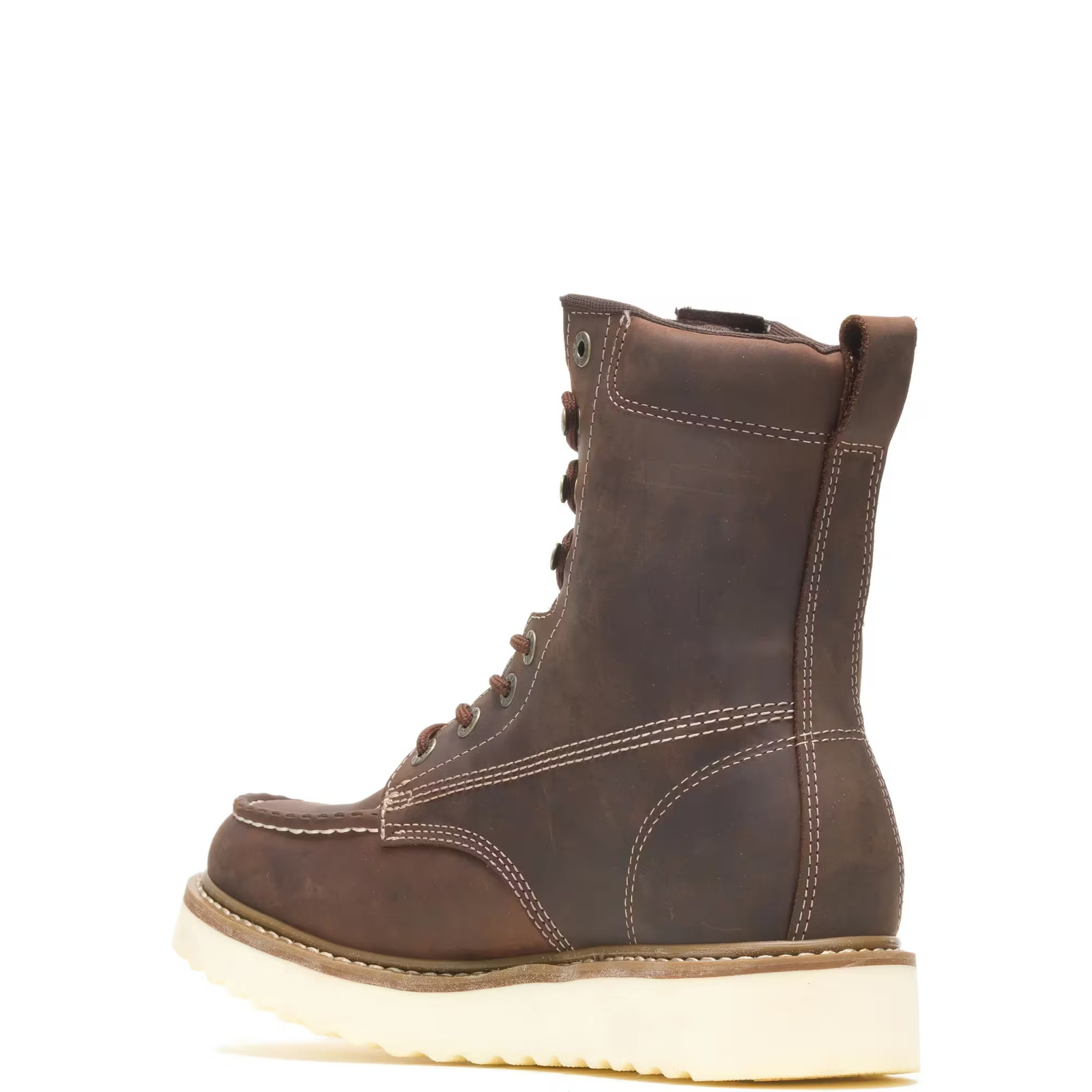Wolverine Men Loader 8″ Wedge Boot Work Shoes Leather
