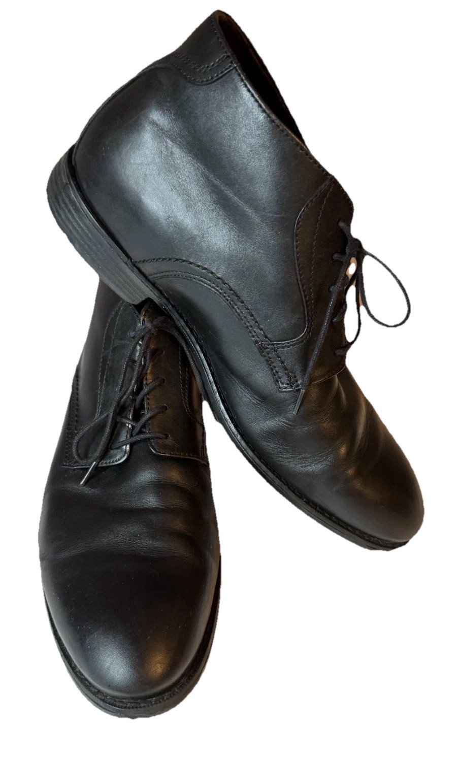 Johnston & Murphy XC4 Waterproof Leather Chukka Boots Mens 9 Black