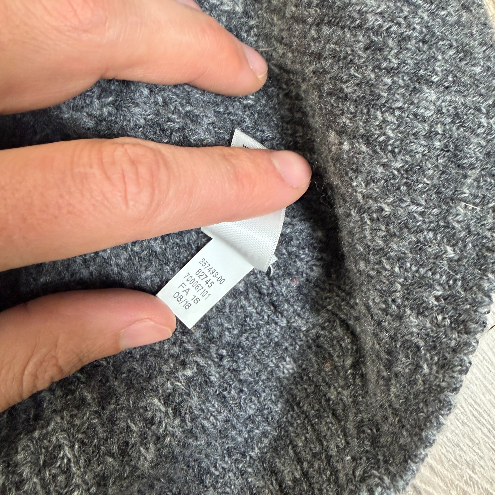 Athleta Wool Cashmere Lucca Ombré Wrap Open Cardigan Women’s XS