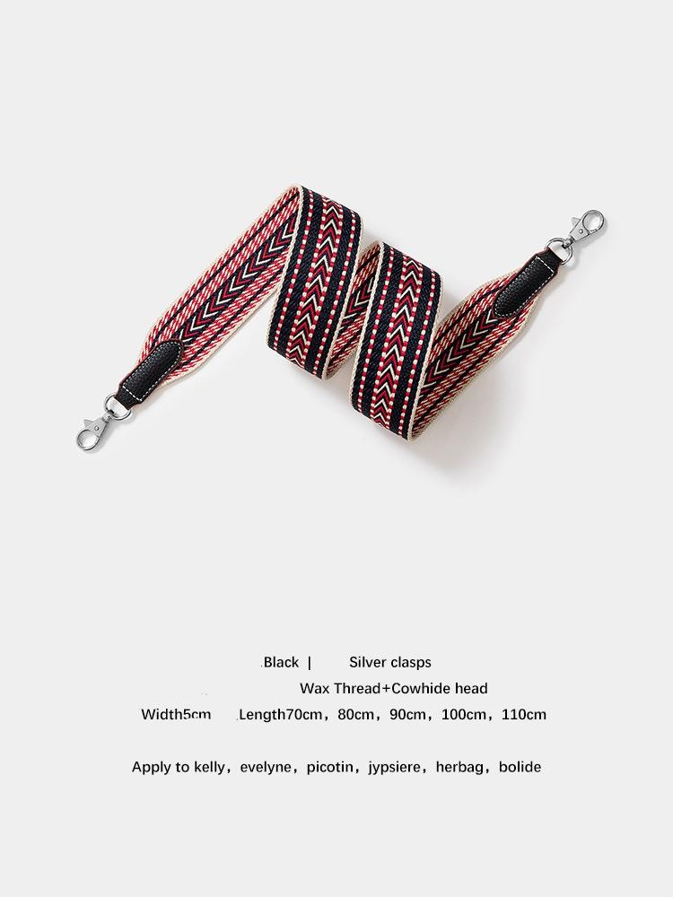 Wide Shoulder Strap Replacement for Hermes Kelly Bag Trendy Woven Bag Strap