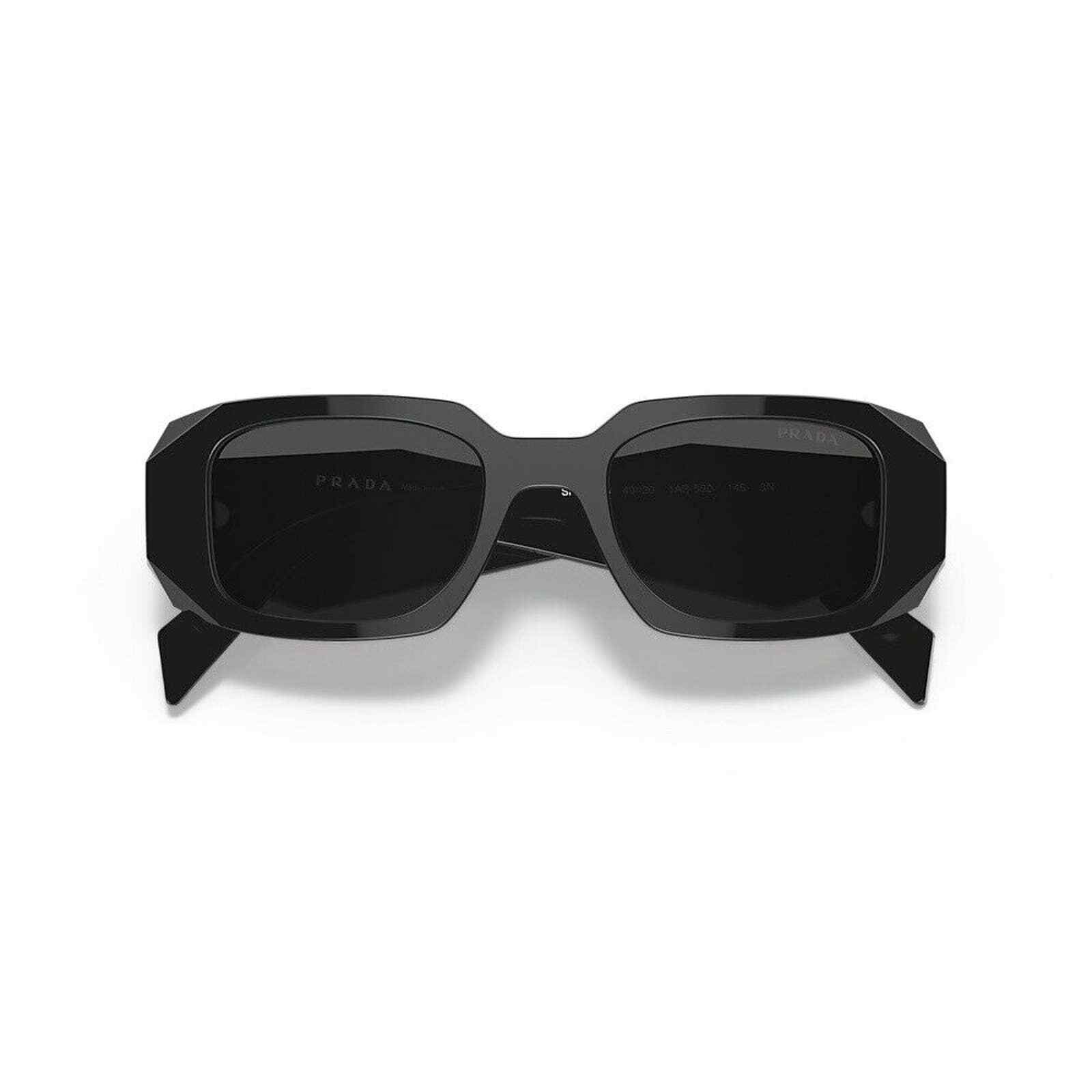 PRADA PR 17WS 1AB5SO Black Dark Grey Lens UNISEX Sunglasses AUTHENTIC NEW