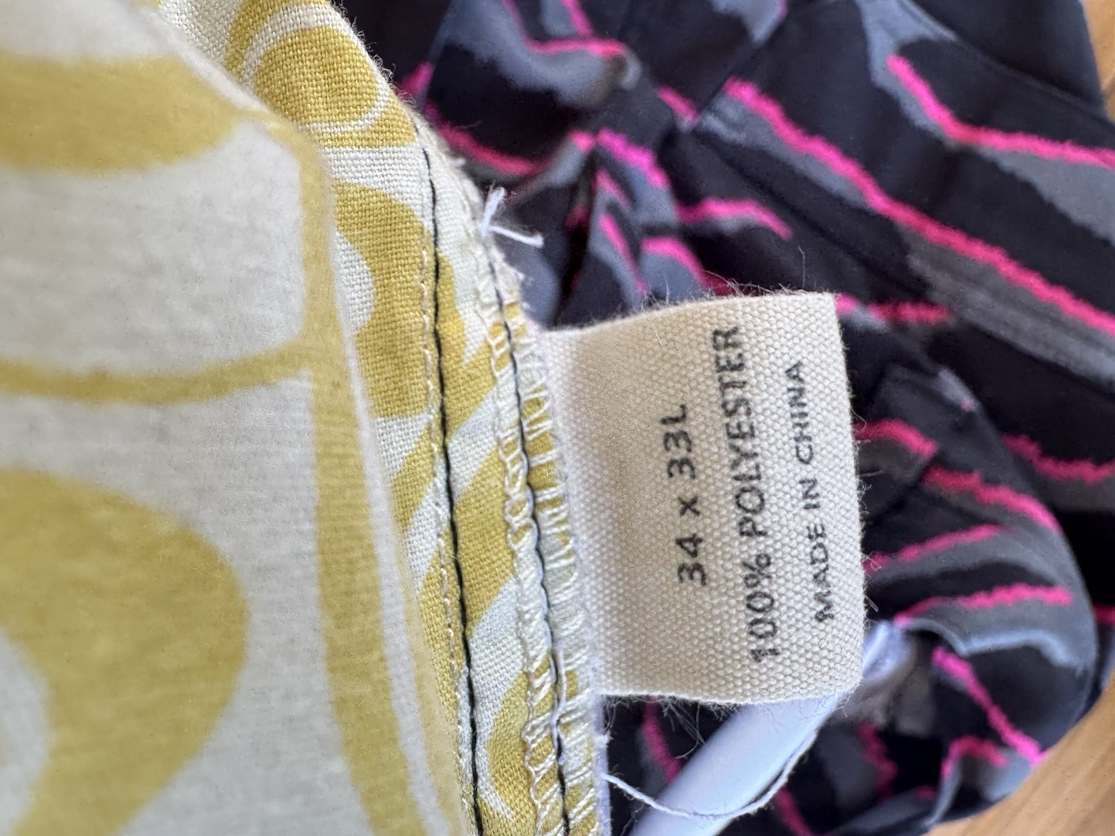 Loudmouth Men’s Golf Pants Sz 34 LOT Of 3 Pink Tiger & Rainbow& Blue Checkered