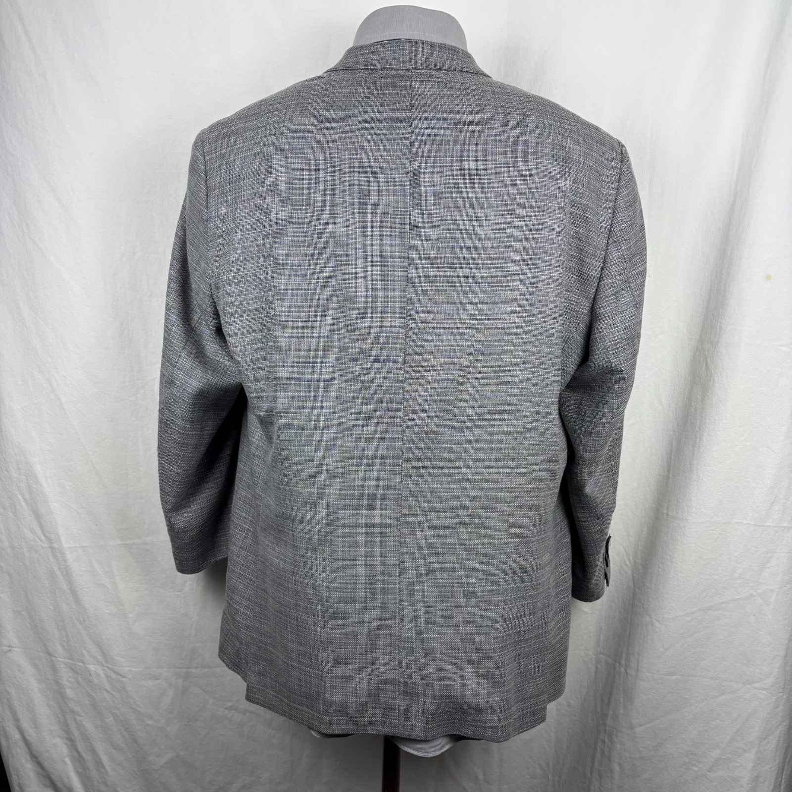 Copley 1883 Reda Super 110s Wool Sport Coat Blazer 46R Gray Check Canada