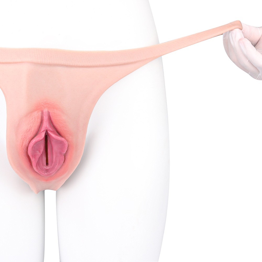 Silicone Panty Hip Up Fake vagina Crossdresser Realistic Underwear Transgender