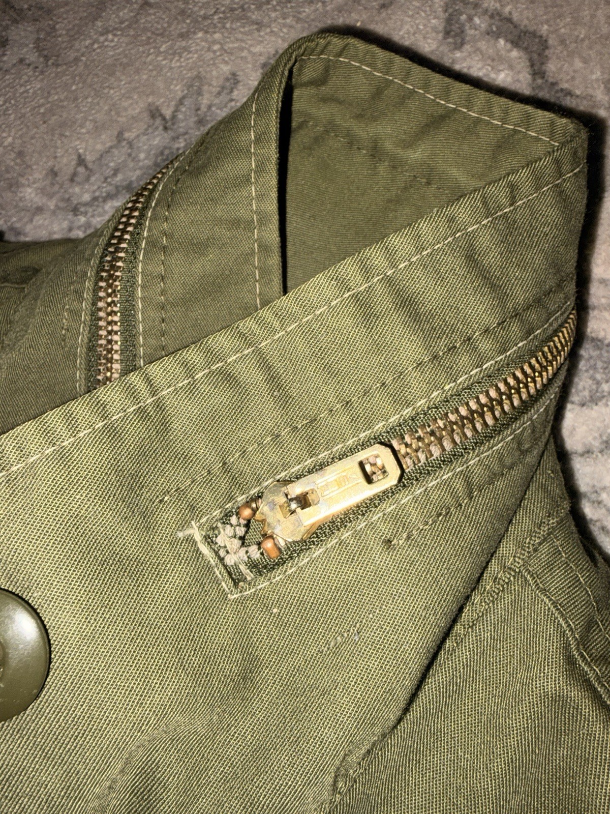 M-65 Field Jacket Men S/M Olive VTG OG Military Vietnam Era Cold Weather US Army