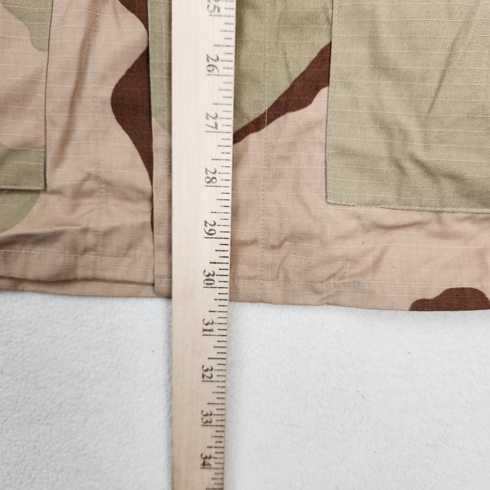 Tru-Spec Jacket Mens Medium Regular Camo 3 Color Desert BDU USAF Air Force Patch