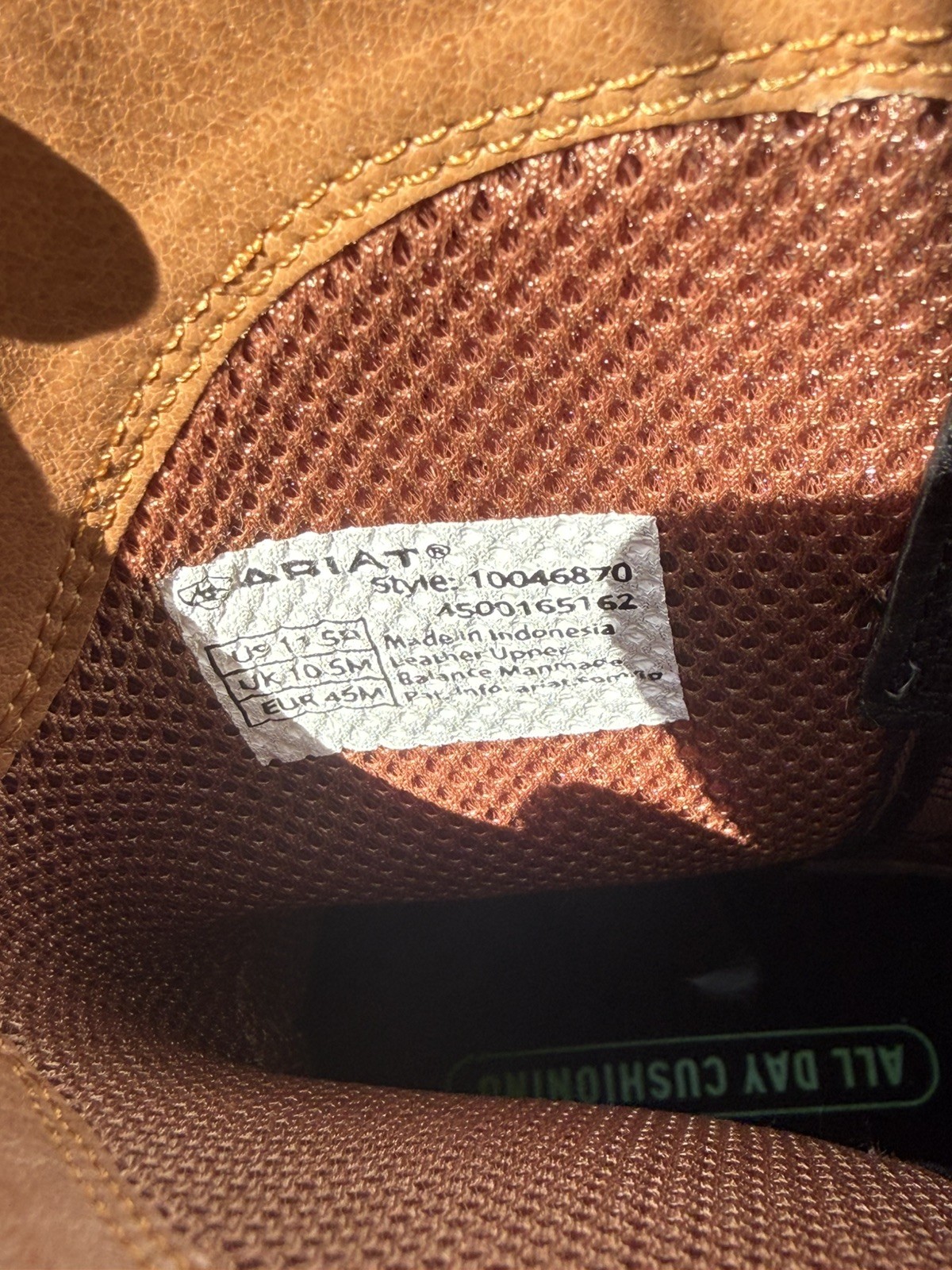 Ariat Sport Stratten W Toe Cowboy Boot UNWORN, New w/ Tags MSRP $189.95