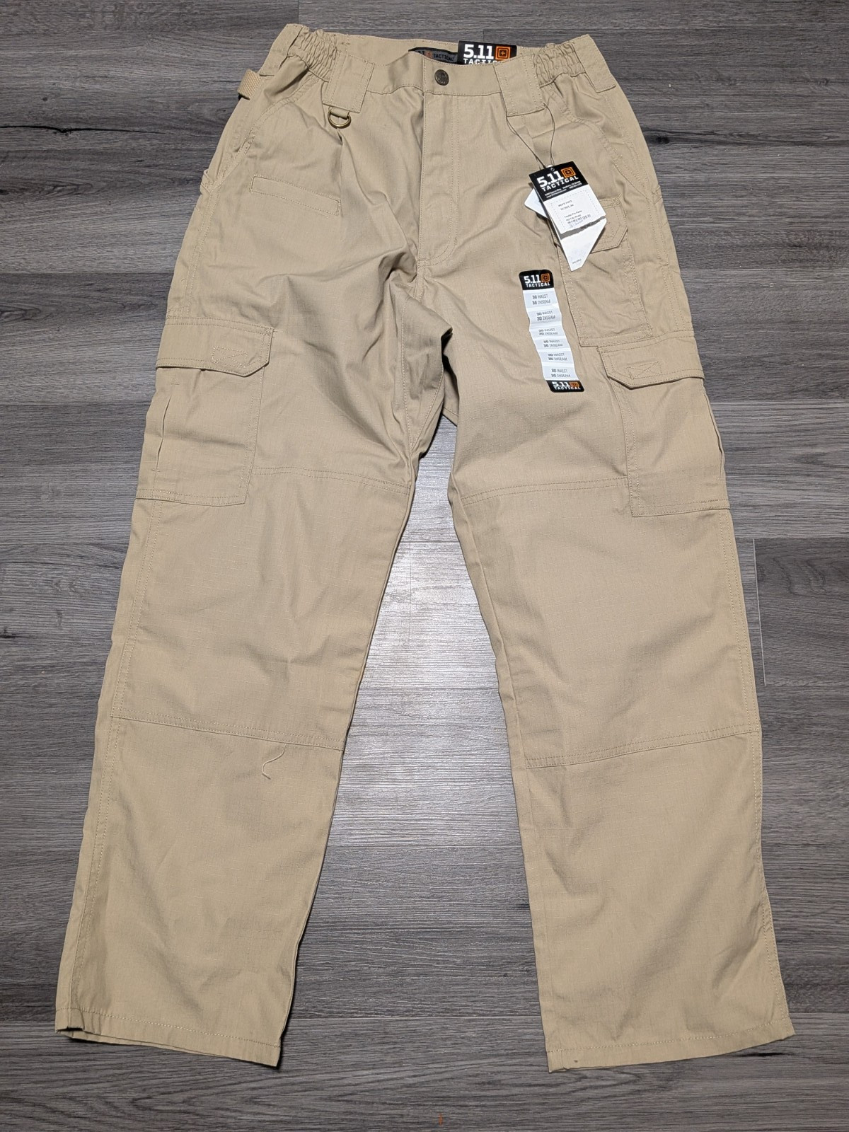 NWT 511 Tactical Men’s TDU Khaki Taclite Pro Ripstop Pants Cargo Pant Size 30×30