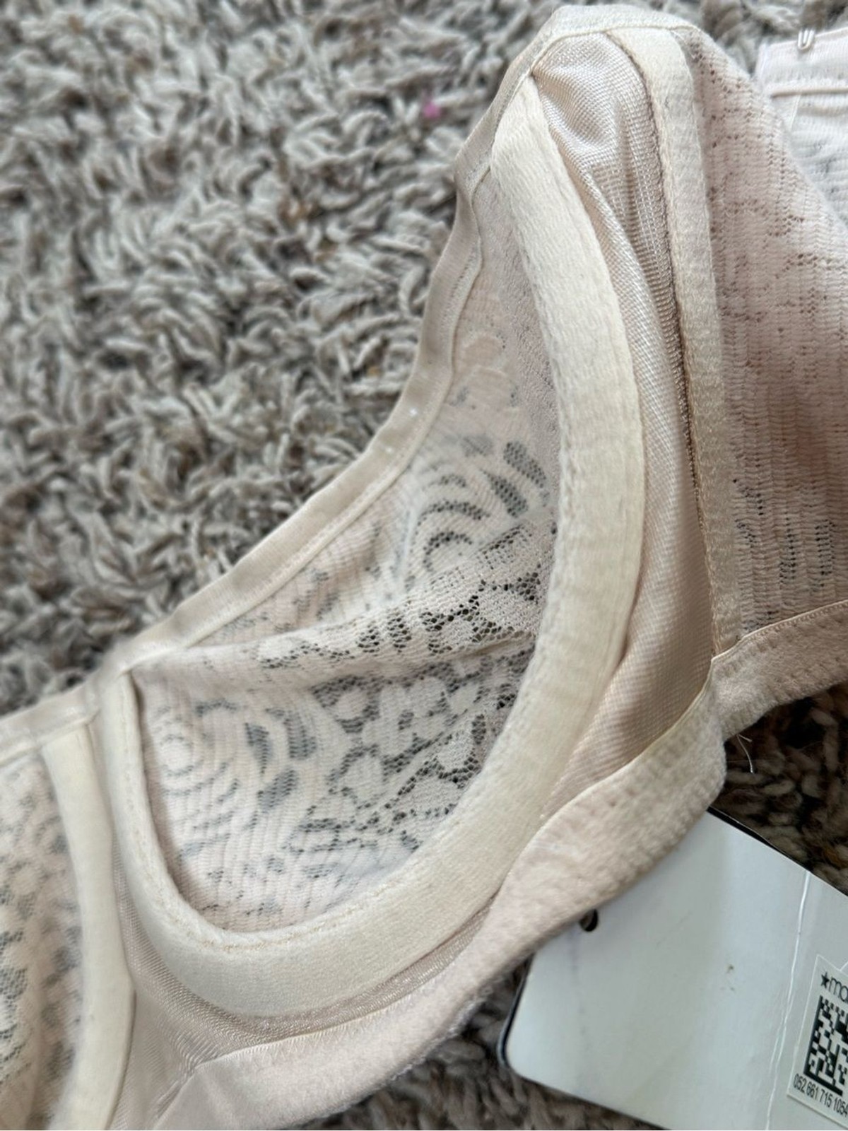 (NWT) Wacoal Halo Nude Lace Strapless Underwire Bra – Style 854205 – Size 36C