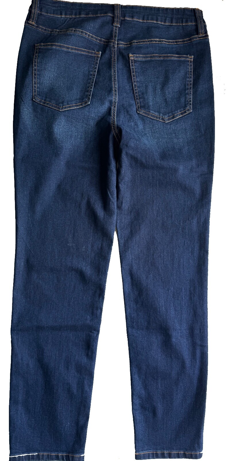 Junior’s No Boundaries Exp Button Skinny Jeans Button Fly Dark Wash Size Varies