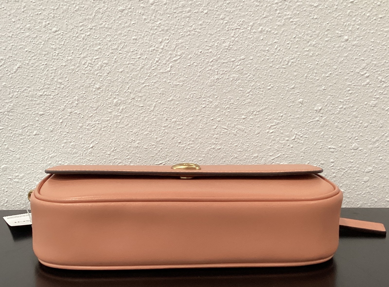 Coach Brook Flap Chain Bag 9.75″ x 4.75″ x 2.25″ CAN90 2 Straps Leather Peach