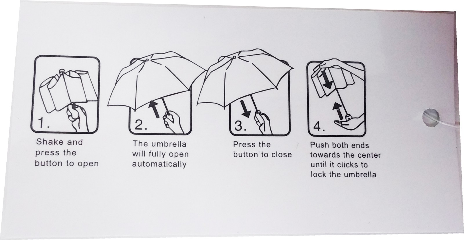 Delta Sigma Theta Vented Auto Open Compact Golf Umbrella [Red/White]