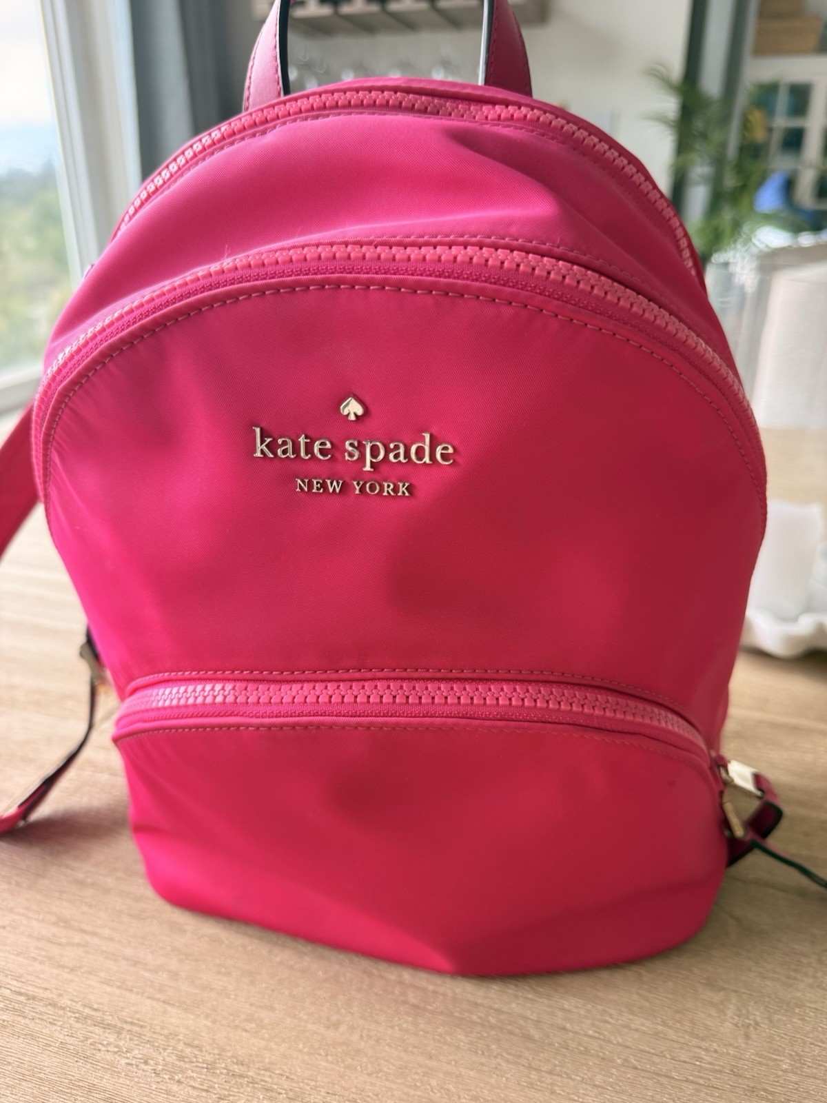 Kate Spade New York Pink Nylon Mini Backpack
