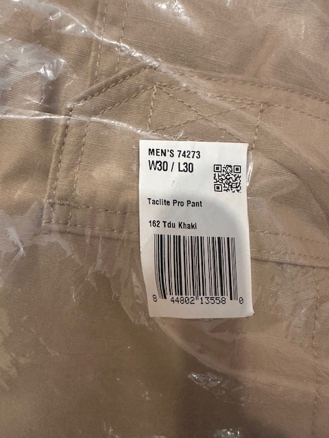 NEW!!!! 5.11 Men’s TACLITE Pro Tactical Pants, Style 74273, W30/L30