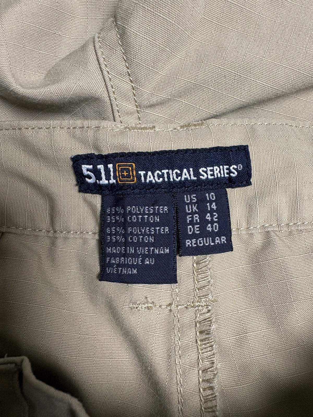 511 TACTICAL Women’s Taclite Pro Ripstop Pants 64360 Khaki SZ 10