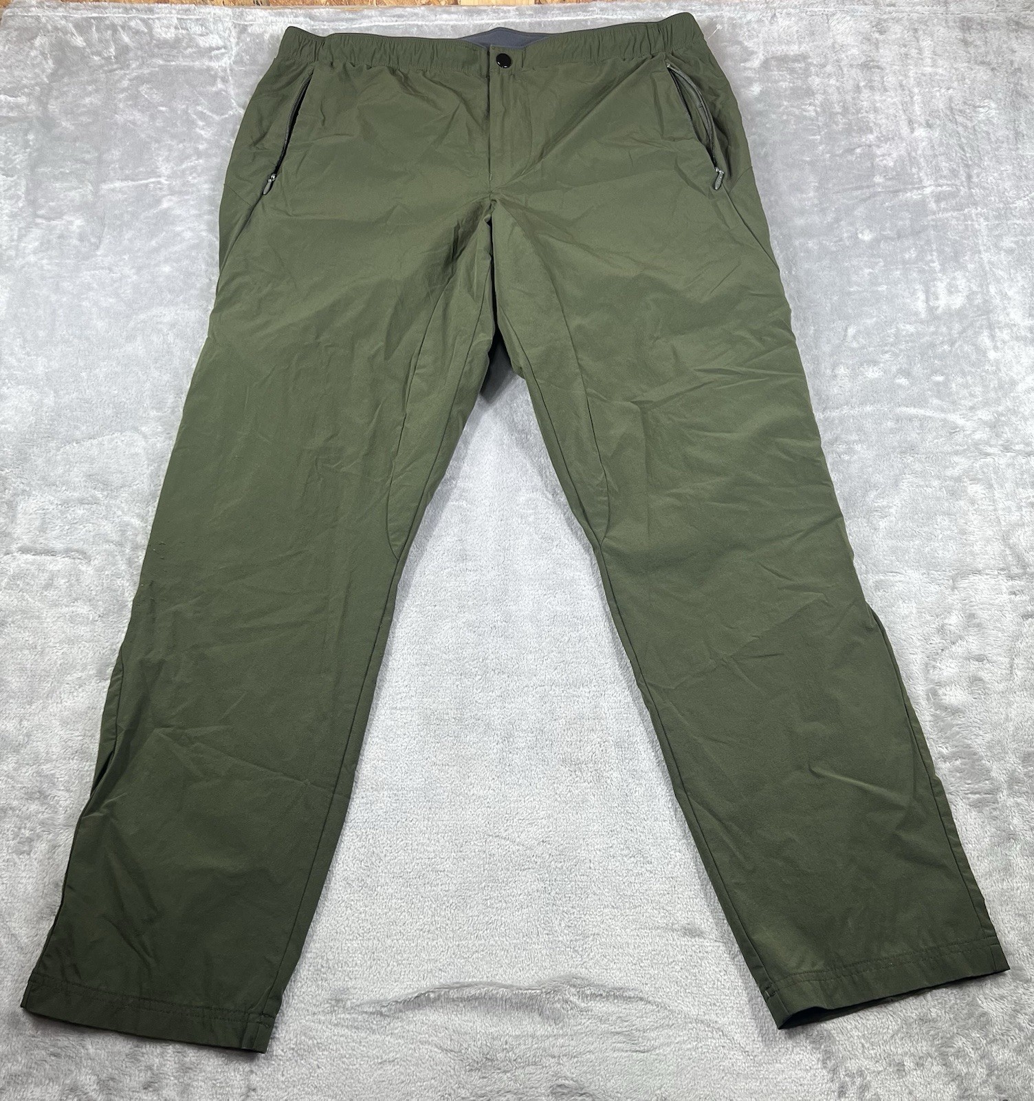 PASKHO Womens XL Pants GREEN Resilience India Inspired Comfort Travel P1018-WN