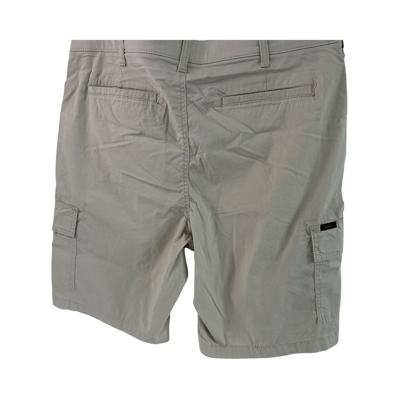 Lee Cargo Shorts Regular Fit Size 44 Salina Stone (Beige) Active Stretch Fabric