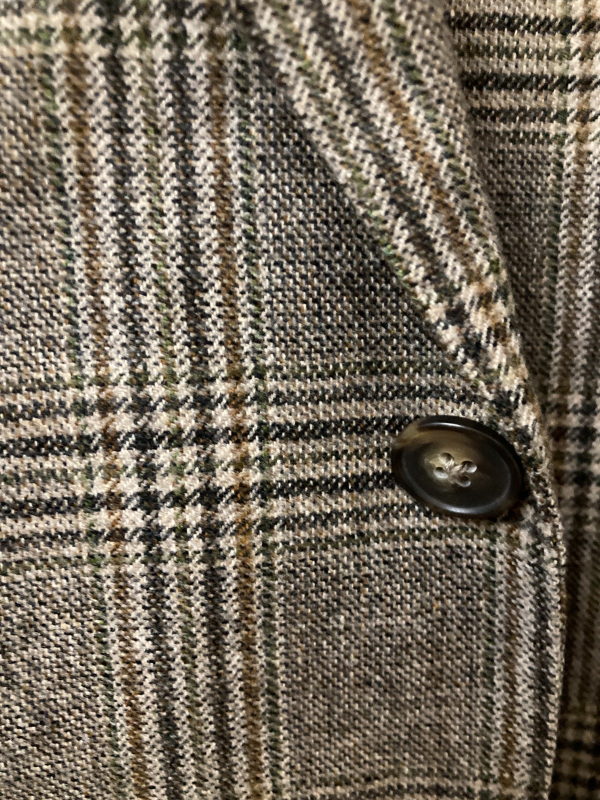 VGUC Ermenegildo Zegna Sport Coat Neutrals Wool/Cashmere IT54/52