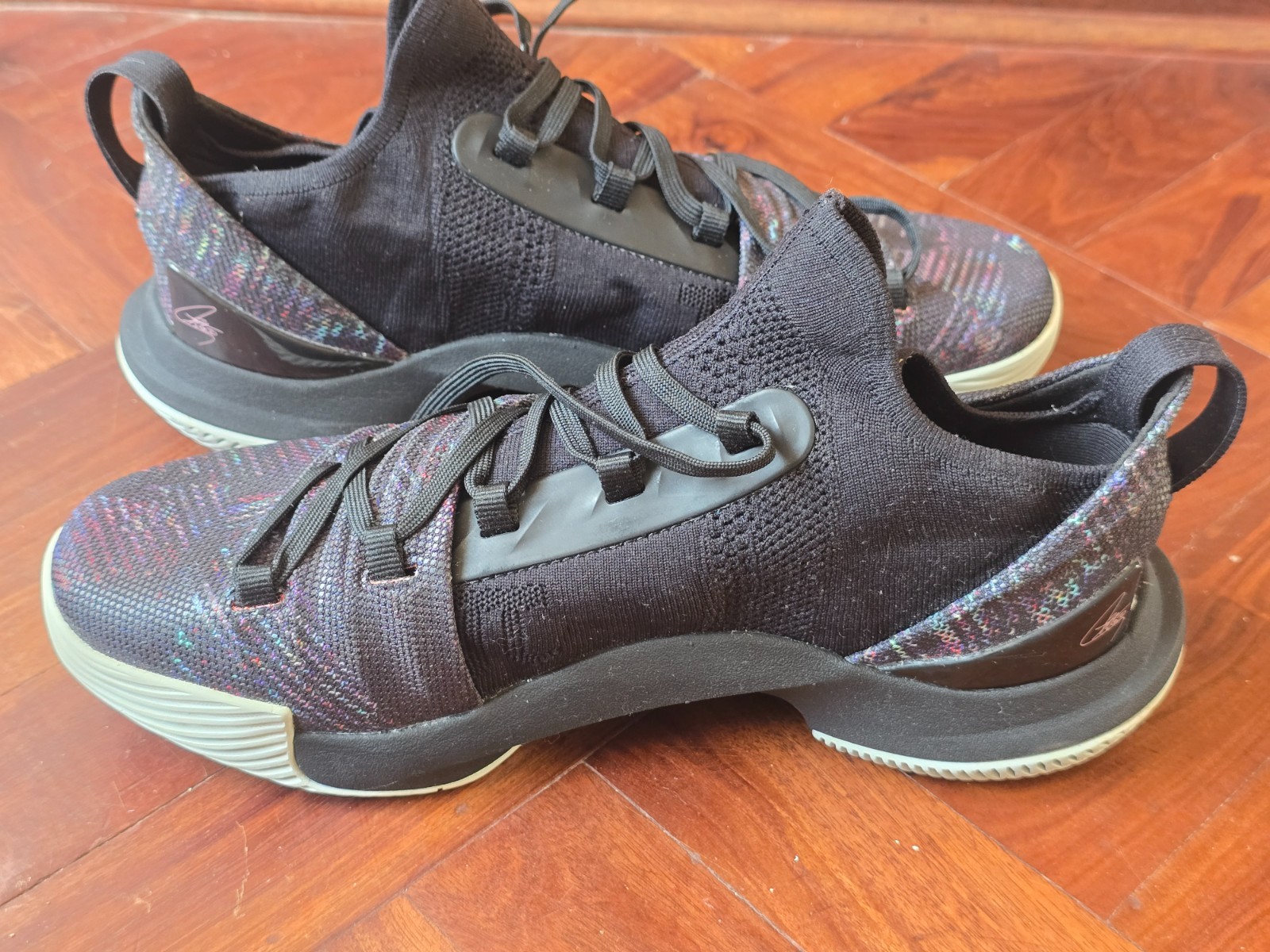 Under Armour Curry 5 Black Multi-Color (3020657-005)