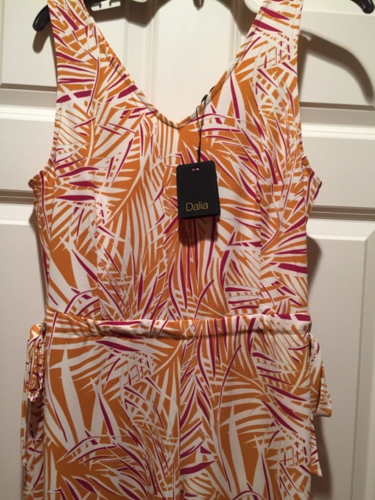 Dalia Size 6 Multicolor Sleeveless Jumpsuit New with Tags