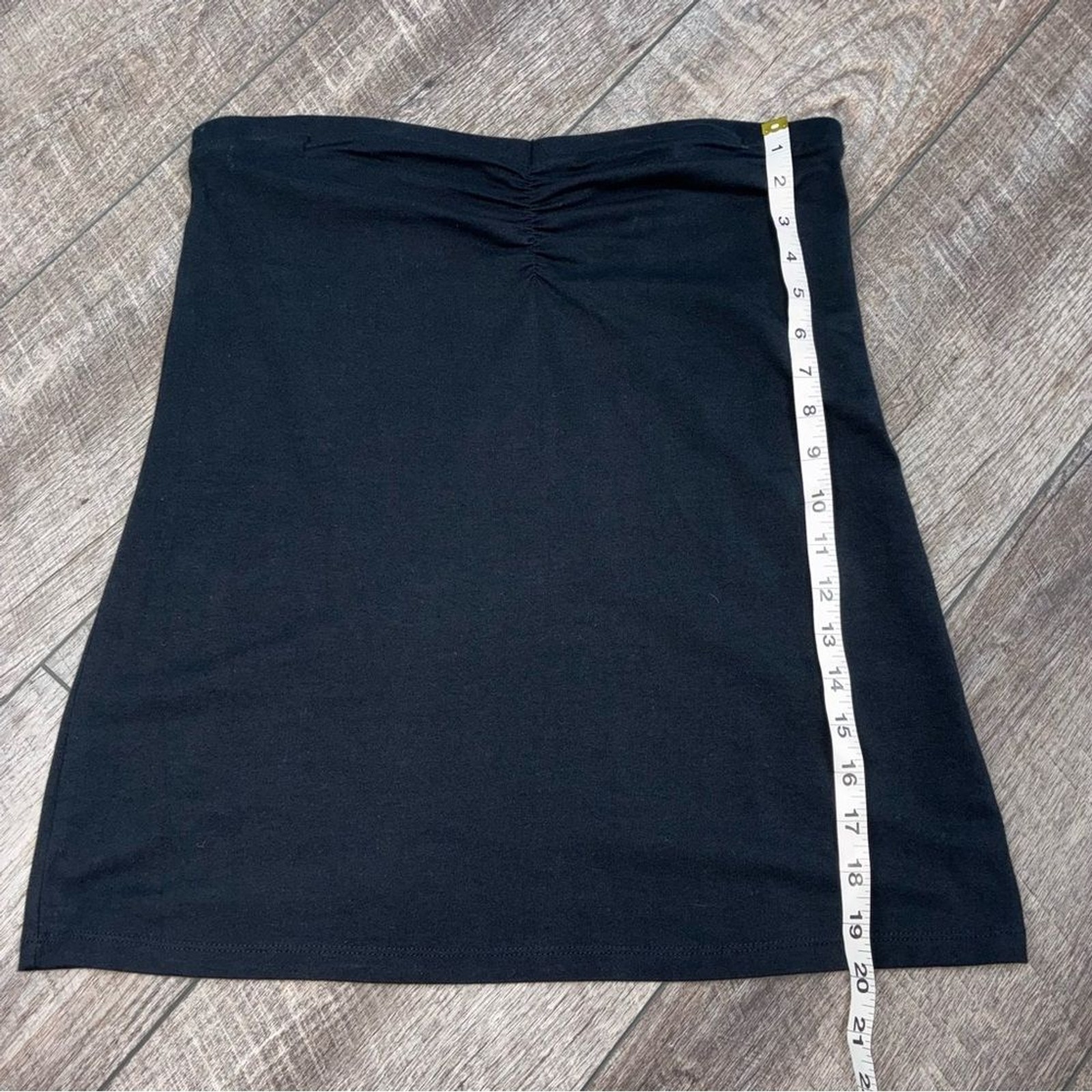 Torrid Black Strapless Top Large
