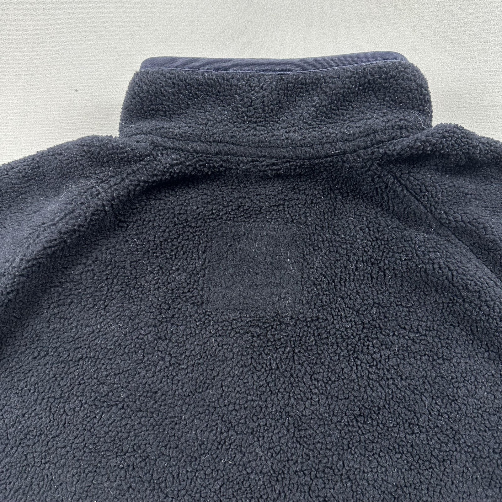 Patagonia Jacket Synchilla Fleece Marsupial Womens Small Black 1/4 Zip Outdoor