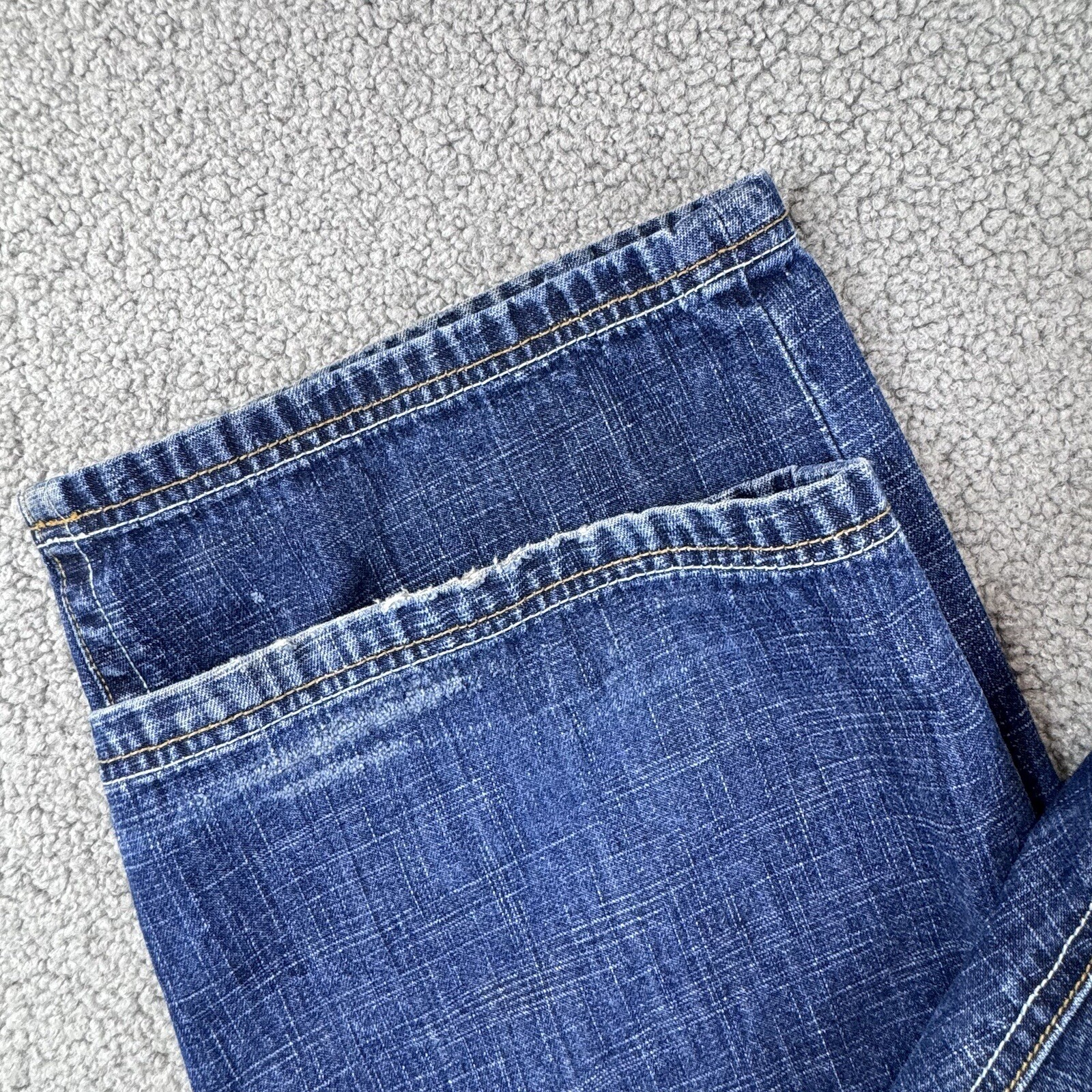 Phat Farm Skater Baggy Jeans 36X33 Wide Leg Loose Hip Hop Punk Y2K 90s Grunge